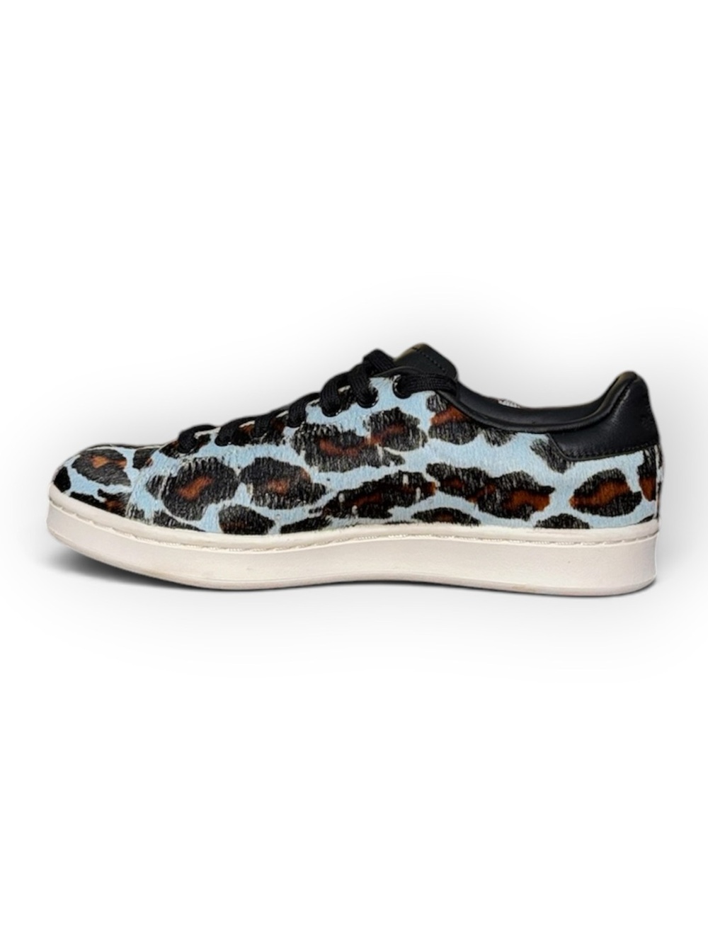 Adidas Stan Smith H Leopard Sky Tint Blue Unisex Womens 7.5 Sneaker Men 6.5 NWOB